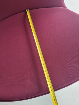 Butaca giratoria Enea Lottus Lounge morada