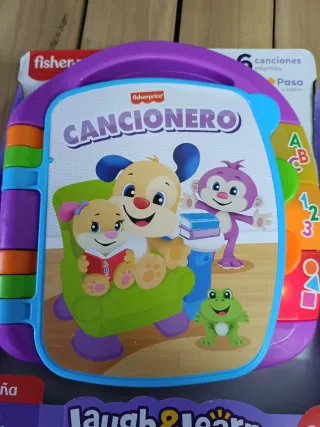 Fisher-Price Ríe y Aprende Libro Interactivo