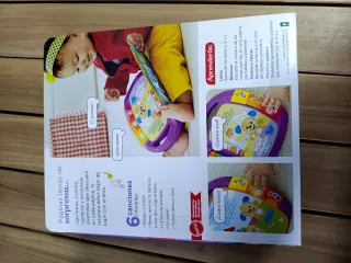 Fisher-Price Ríe y Aprende Libro Interactivo