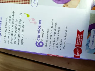 Fisher-Price Ríe y Aprende Libro Interactivo