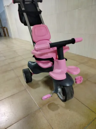 Triciclo para bebé rosa