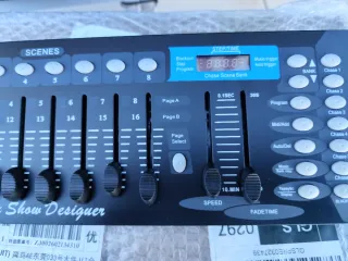 Controladora DMX 192 Luces DJ