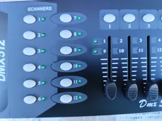 Controladora DMX 192 Luces DJ