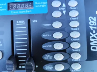 Controladora DMX 192 Luces DJ