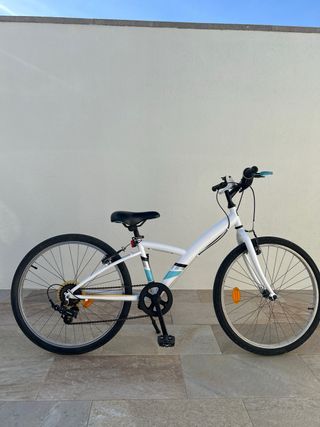 Bicicleta 24” blanca
