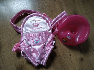 Mochila y orinal Baby Born