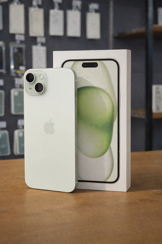 IPHONE 15 PLUS 128GB VERDE 100% BATTERIA