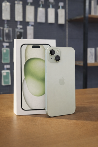IPHONE 15 PLUS 128GB VERDE 100% BATTERIA