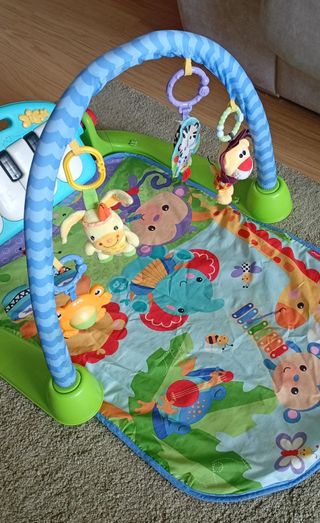 Gimnasio Bebé Manta Actividades Piano Fisher-Price