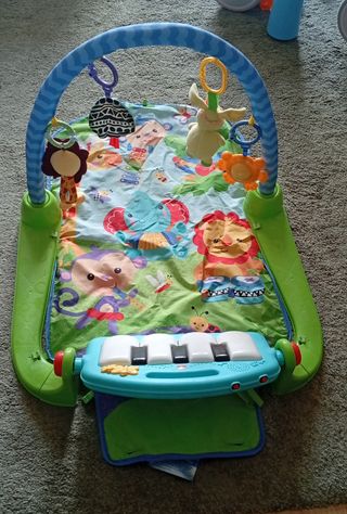 Gimnasio Bebé Manta Actividades Piano Fisher-Price