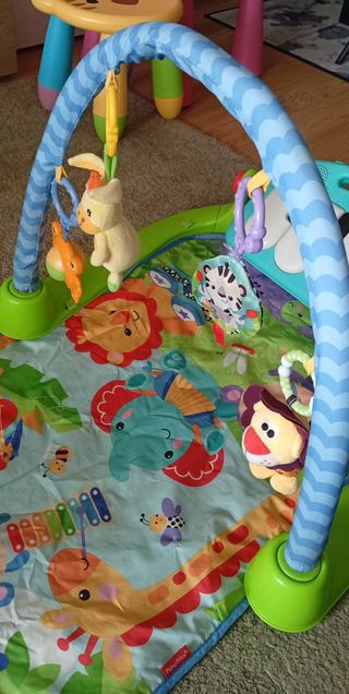 Gimnasio Bebé Manta Actividades Piano Fisher-Price
