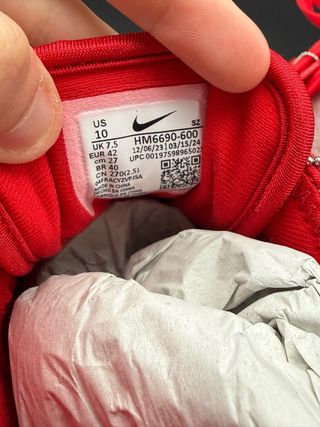 Nike Air Max 1 x Jacquemus Mystic Red T42