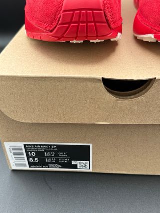 Nike Air Max 1 x Jacquemus Mystic Red T42