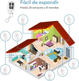 Garza Smart - Kit Sistema de Alarma Inteligente Wi