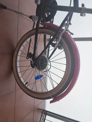 Bicicleta infantil con cesta, 6 a 9 años