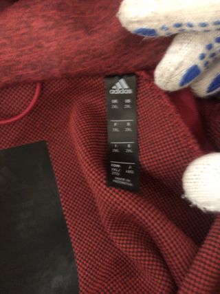 Chaqueta Adidas Z.N.E. Real Zaragoza Roja