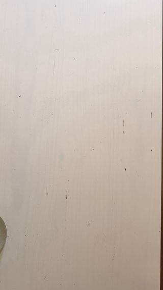 Mesa de centro blanca pino macizo