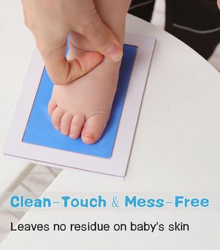 XL Kit Huella del Pie, Kit de Huellas Bebé Pie y M