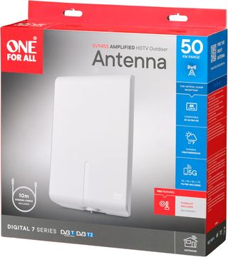 One For All - Antena de TV Exterior - Recibe TDT e
