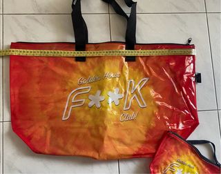 Borsa mare F**K + pochette