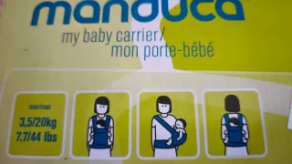 Manduca Portabebés y Niños. De 3.5 a 20kg.