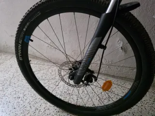 Bicicleta Rockrider Negra