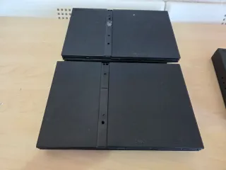 3 Consolas PlayStation 2 PS2 Slim + 2 carcasas