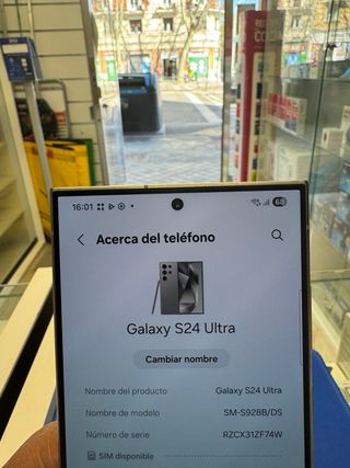 Samsung S24 Ultra 12/512GB Plata