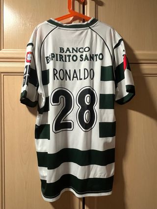 Camiseta Sporting Portugal 2006 Ronaldo 28
