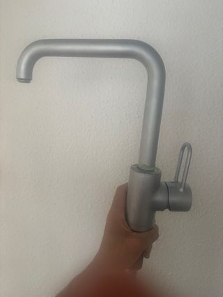 Grifo Cocina Hansgrohe Plata