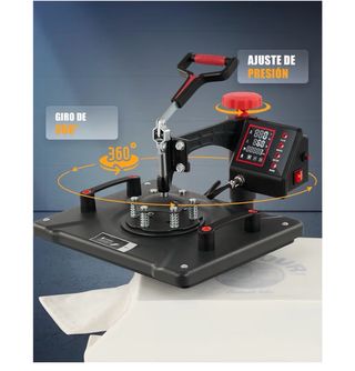 Prensa de calor 8 en 1 sublimación