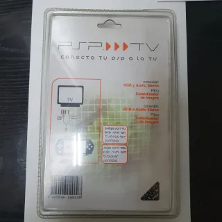 Cable Conexión PSP RGB y Audio Estéreo