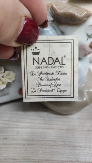 Figura Nadal Niña con Carretilla Flores
