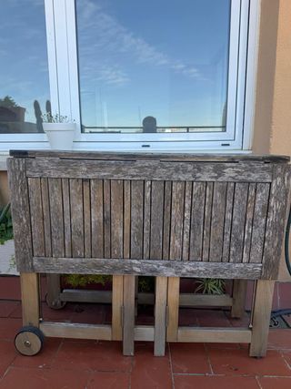 Conjunto Mesa y 4 Sillas Jardín Carrefour