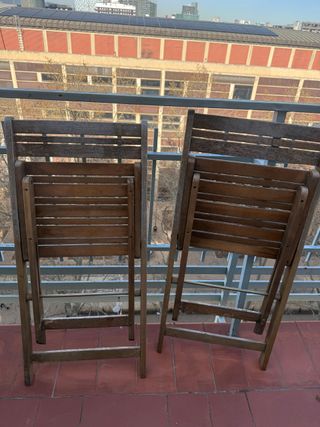 Conjunto Mesa y 4 Sillas Jardín Carrefour