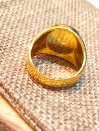 Anillo hombre corona española