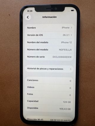 iPhone 12 Space Gray