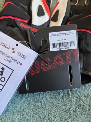 Guantes moto Ducati C3 Performans