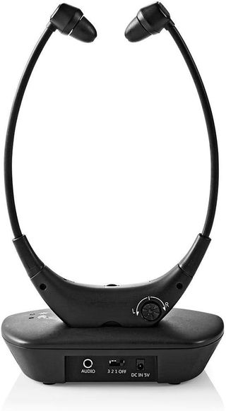 NEDIS Auriculares inalámbricos para TV, Radio y fr