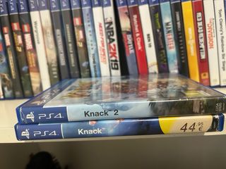 Pack knack 1 y knack 2 PS4