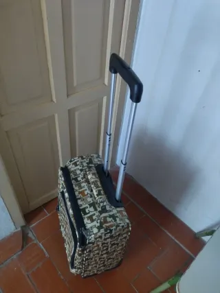 Maleta de cabina y bolso de viaje a juego