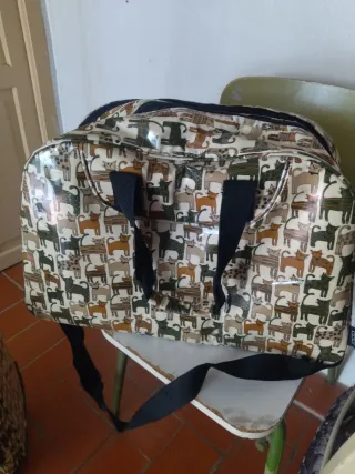 Maleta de cabina y bolso de viaje a juego