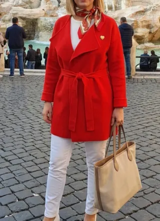 Chaqueta Naf Naf Roja