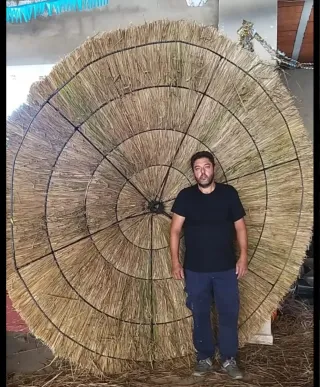 Sombrillas artesanales