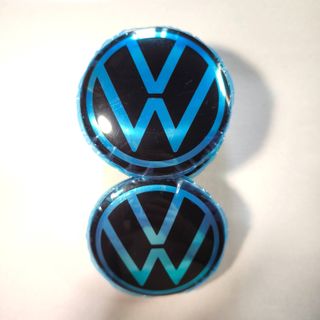 TAPABUJES VW 65mm · EMBLEMA LLANTAS VW NUEVO LOGO