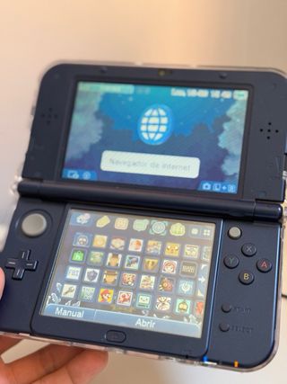 Nintendo 3DS XL Azul + 128GB + Accesorios