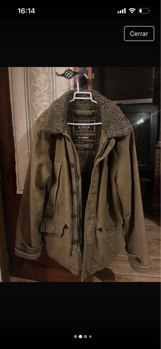 Parka Abercrombie & Fitch B-9 Jacket Verde Oliva