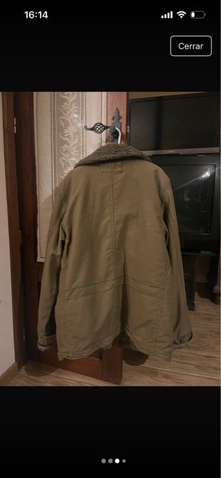 Parka Abercrombie & Fitch B-9 Jacket Verde Oliva