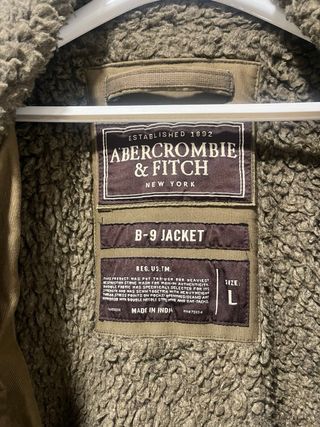 Parka Abercrombie & Fitch B-9 Jacket Verde Oliva