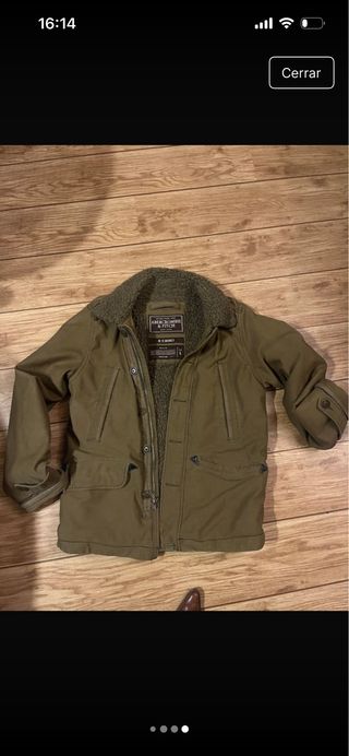 Parka Abercrombie & Fitch B-9 Jacket Verde Oliva